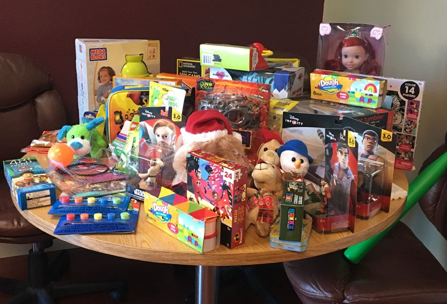 Toy donations