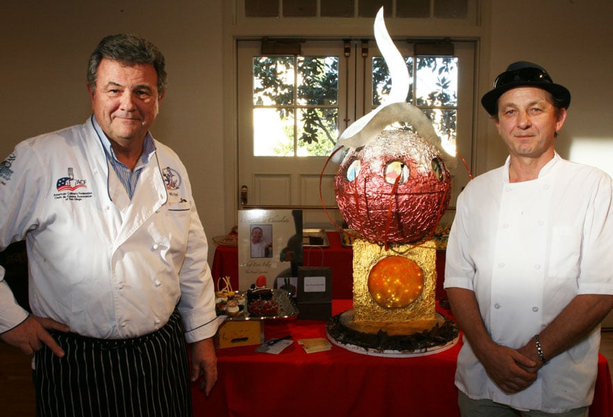 The French Gourmet | Chef Richard Kauffmann & Chef Eric Felix chocolate creation