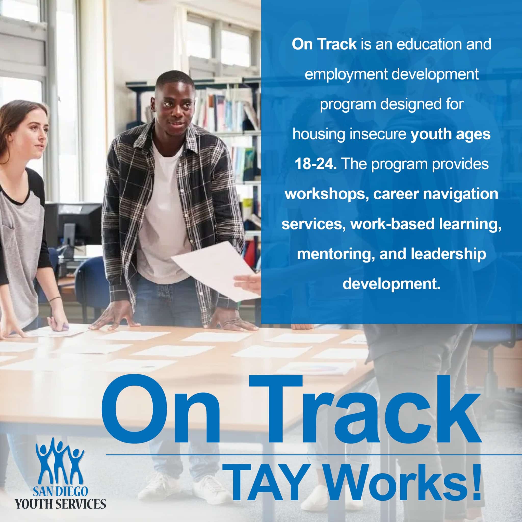 TAY Works!  San Diego Youth Services