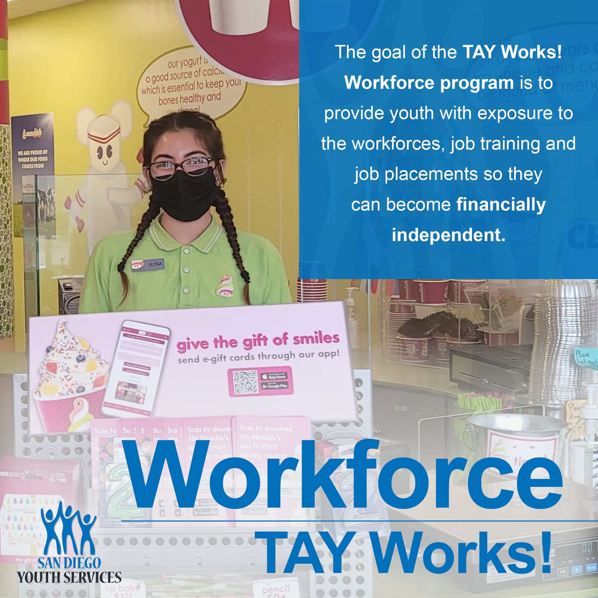 TAY Works!  San Diego Youth Services