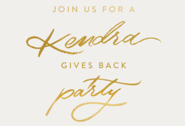 Kendra Scott Gives Back Party