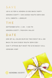 Kendra Gives Back Party @ Fashion Valley