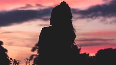 Woman silhouette Woman silhouette